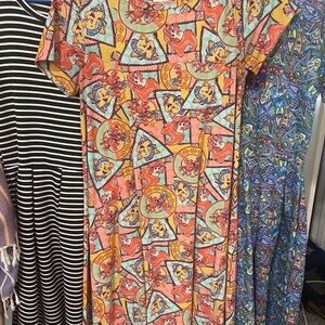 Very rare disneys Little Mermaid print Lularoe Dress